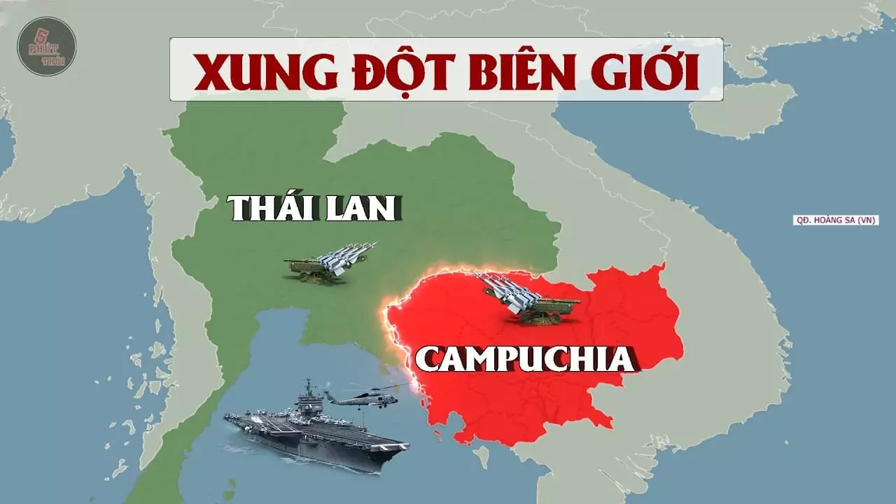 Căng thẳng Campuchia – Thái Lan ảnh hưởng gián tiếp đến thị trường bất động sản Việt Nam