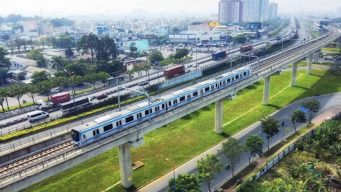 Tuyến Metro số 2 kéo dài hướng Tây Bắc đi qua dự án Vinhomes Hóc Môn