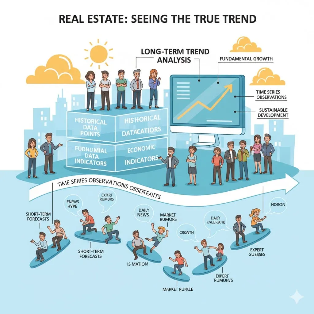 Dữ liệu bất động sản lặp lại theo thời gian phản ánh nền tảng thị trường