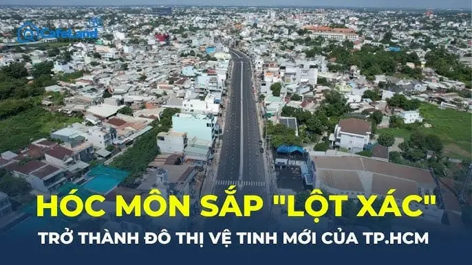 Không gian ven đô TP.HCM đang chuyển mình từ vùng ven sang khu vực có chức năng đô thị rõ ràng