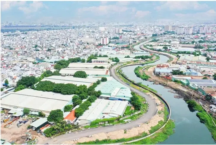 Khu dân cư ven đô TP.HCM với nhịp sống ổn định trong giai đoạn thị trường bất động sản đi ngang