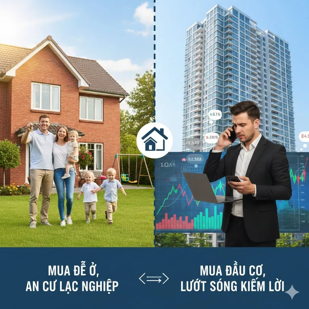 So sánh nhu cầu thật và nhu cầu đầu cơ trong thị trường bất động sản