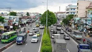 Hiện trạng Quốc lộ 22 đoạn qua Hóc Môn trước khi mở rộng