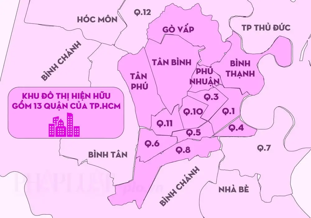 Sự khác biệt nhịp phát triển giữa nội thành TP.HCM và khu vực Hóc Môn