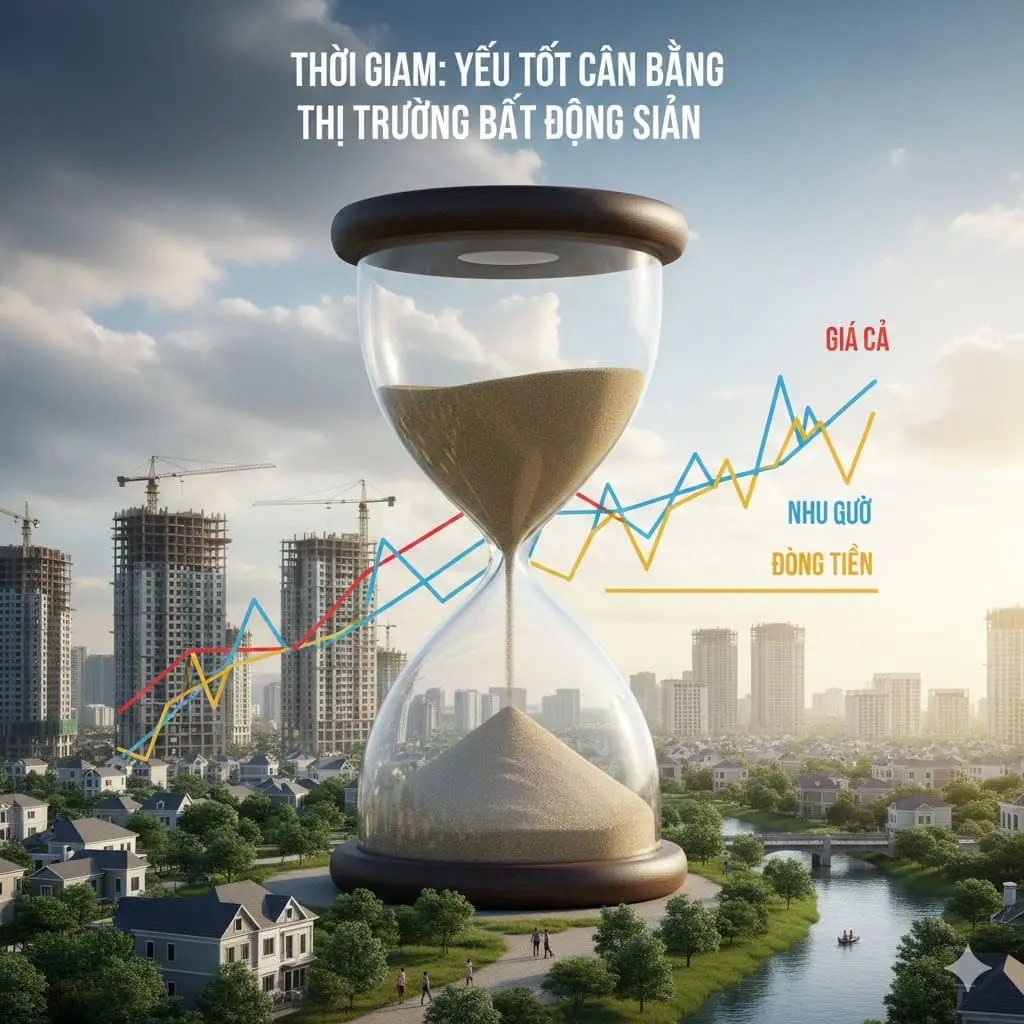Thị trường bất động sản trong giai đoạn chậm lại để hấp thụ mặt bằng giá mới