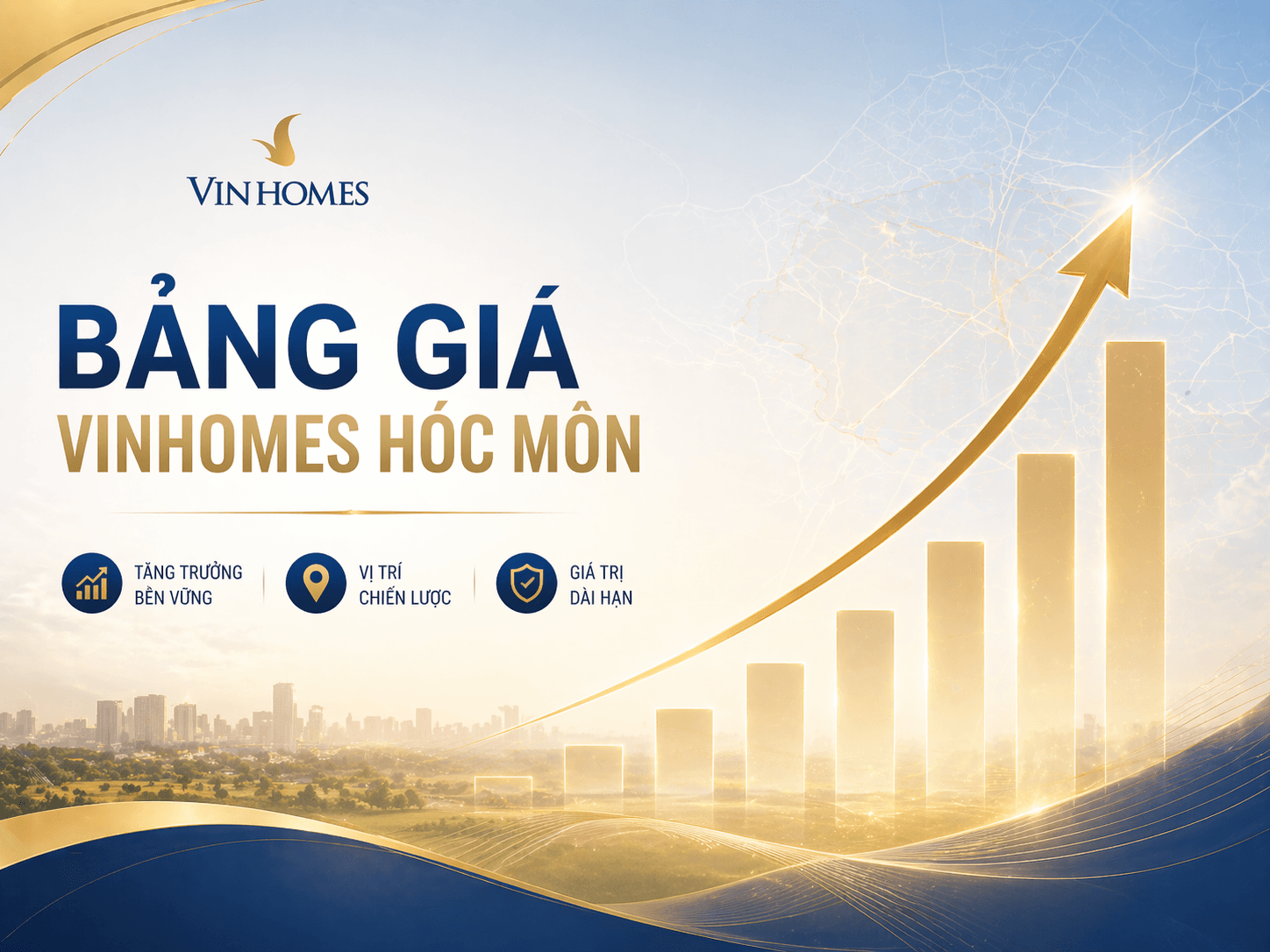 bảng giá vinhomes hóc môn tăng trưởngt