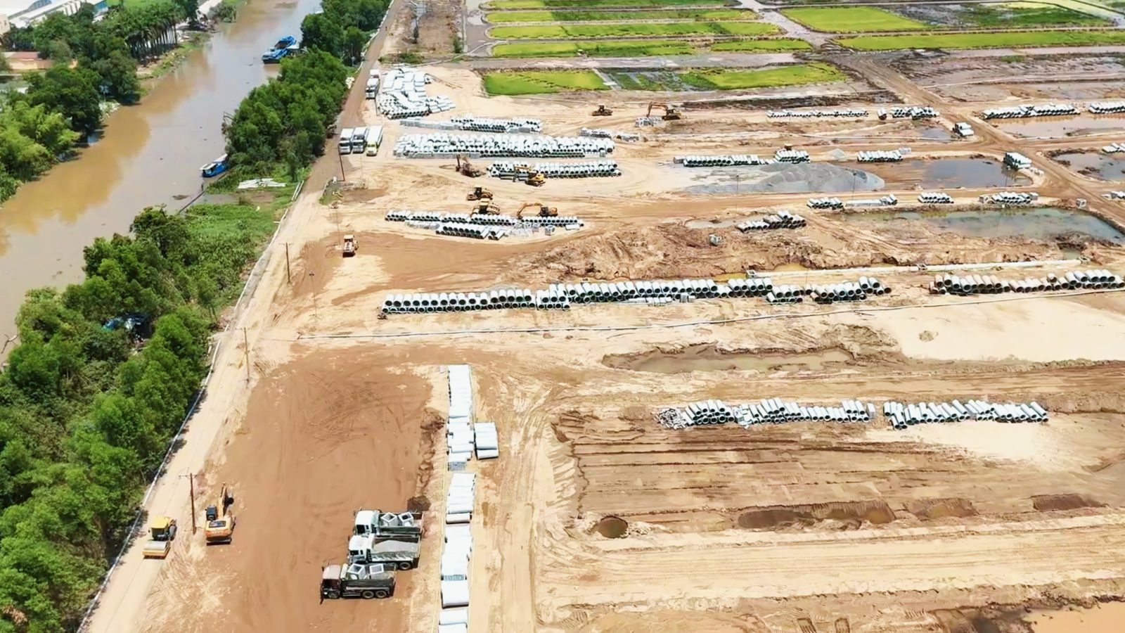 tiến độ vinhomes hóc môn - 2